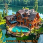 Amazing mountain cabin surrounded by breathtaking scenery