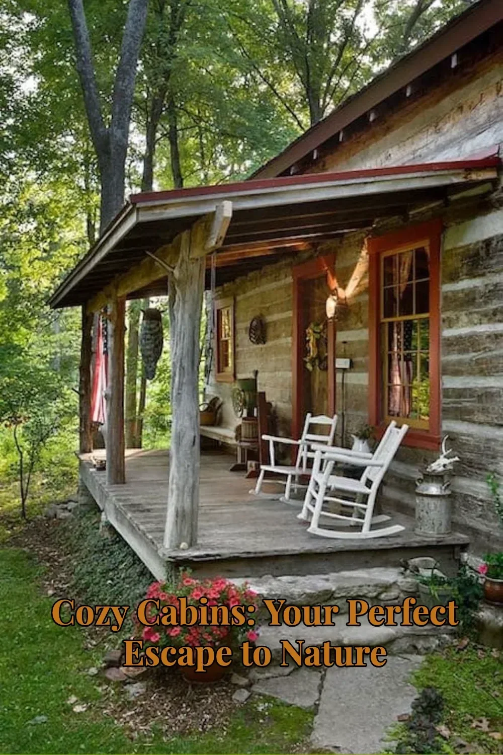 Cozy cabins surrounded by nature, perfect for a peaceful getaway.
