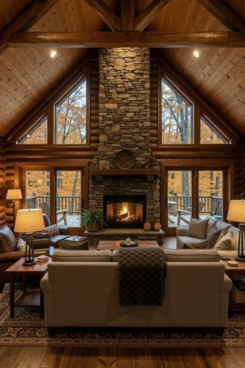 A serene cozy escape featuring soft blankets and warm lighting.