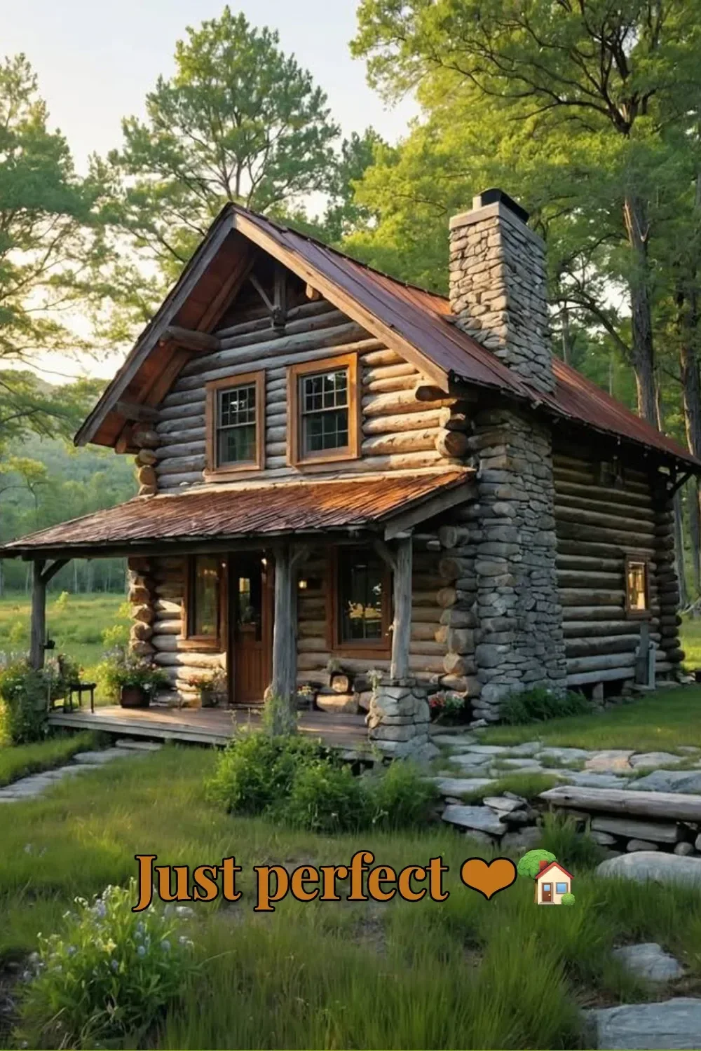 A cozy home representing the concept of perfect living.