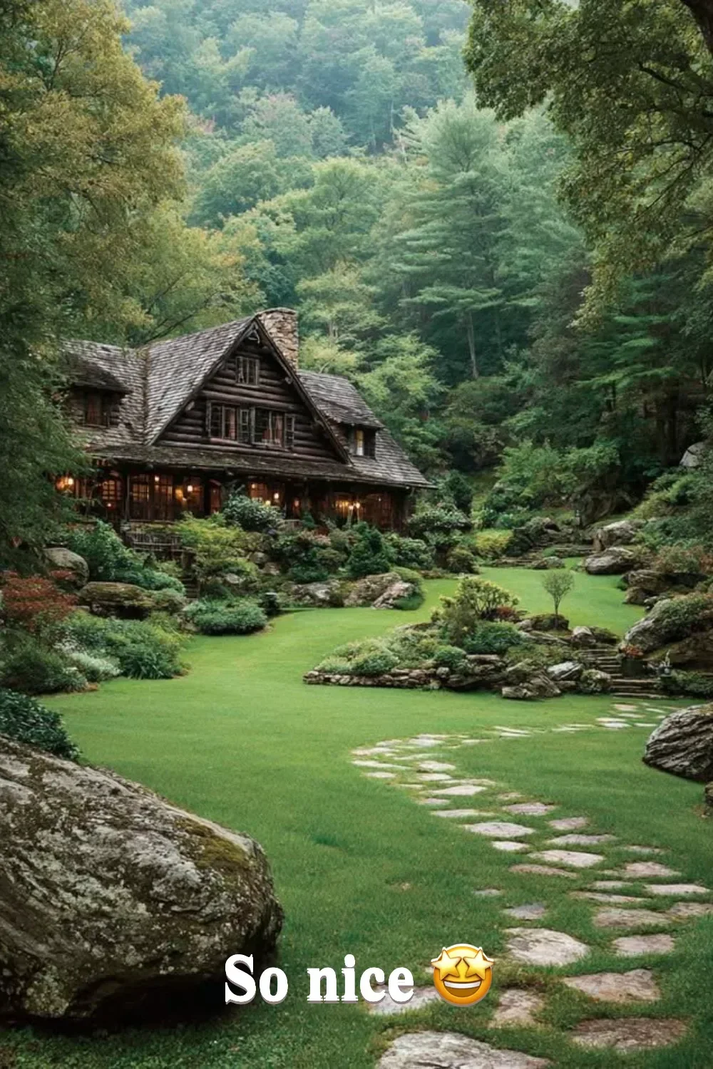 Illustration depicting the phrase 'So Nice' with happy emojis and vibrant colors.