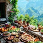 A vibrant collection of emojis representing various emotions and themes.