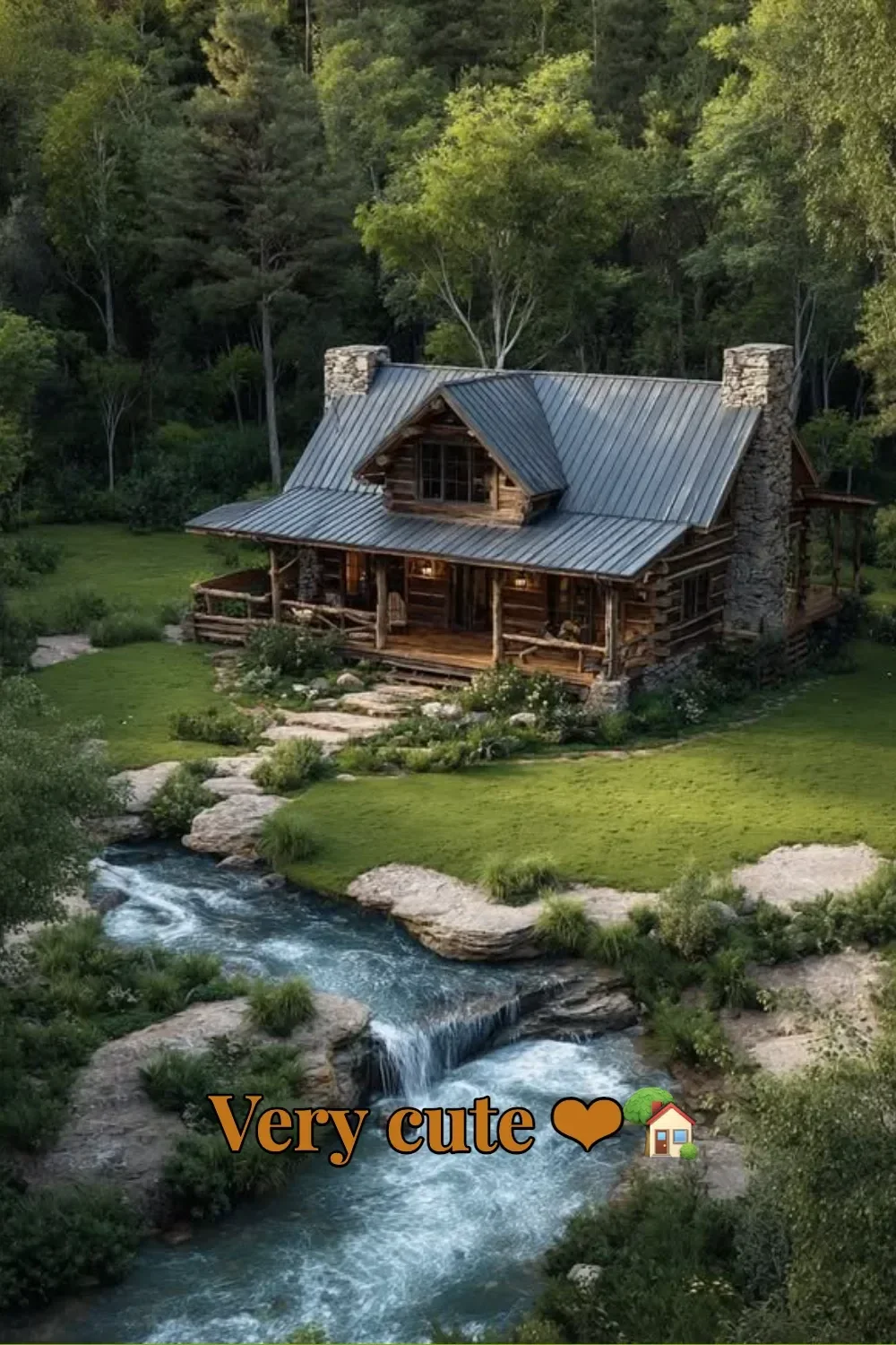 A charming and cute home interior featuring cozy decor and warm colors