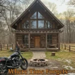 A tranquil forest scene where time forgets to tick, captured in serene beauty.