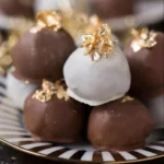 Delicious New Year's Eve Oreo Balls dessert ready for a festive celebration.
