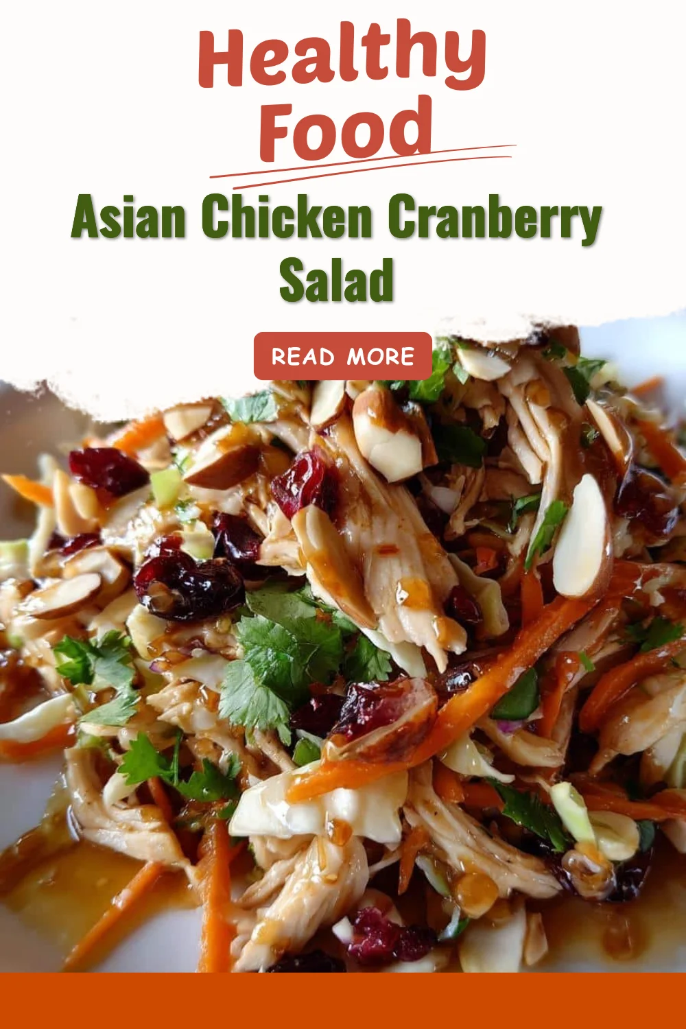 Asian Chicken Cranberry Salad