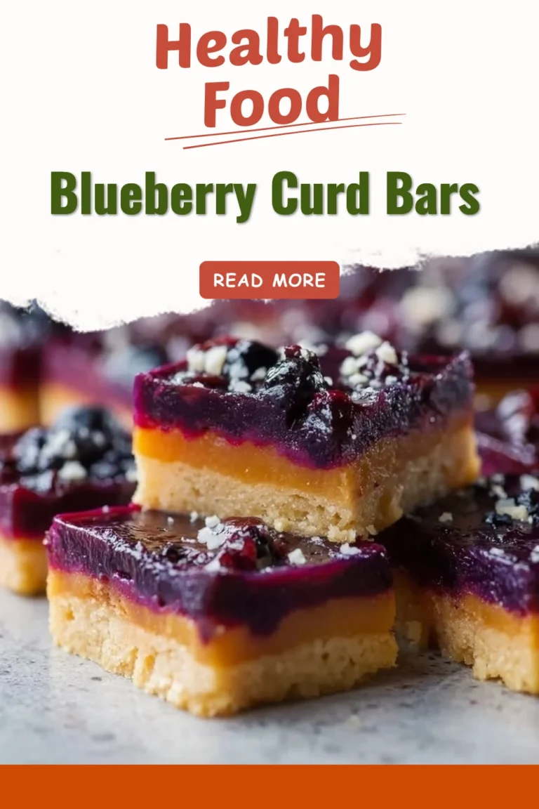 Delicious Blueberry Curd Bars topped with fresh blueberries and a buttery crust