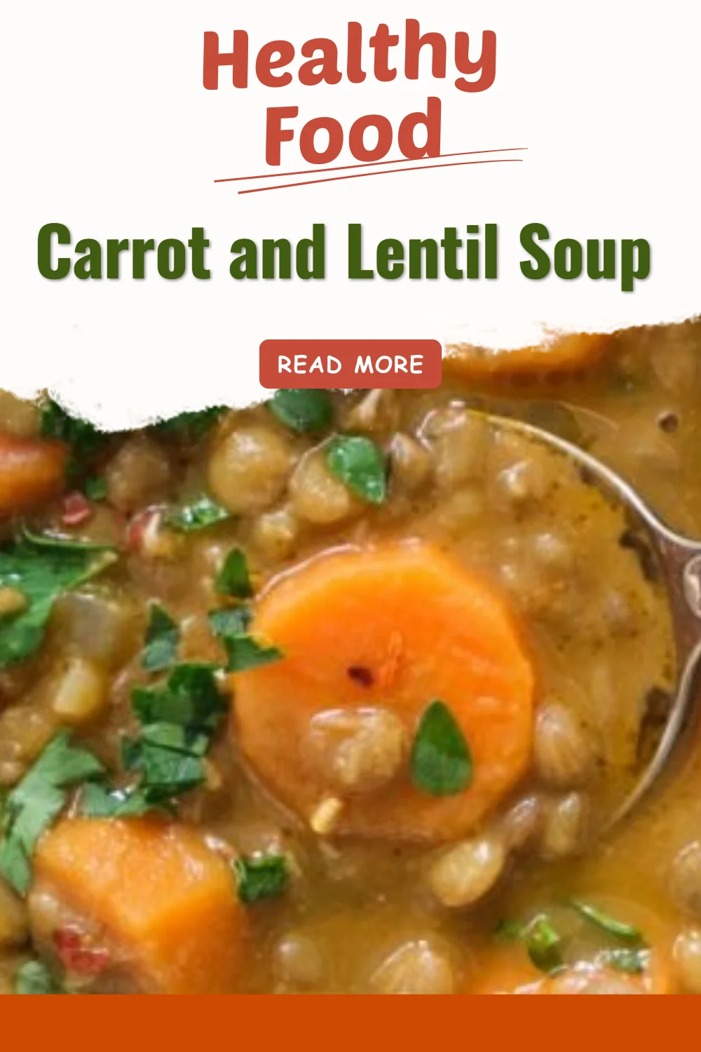 Carrot and Lentil Soup