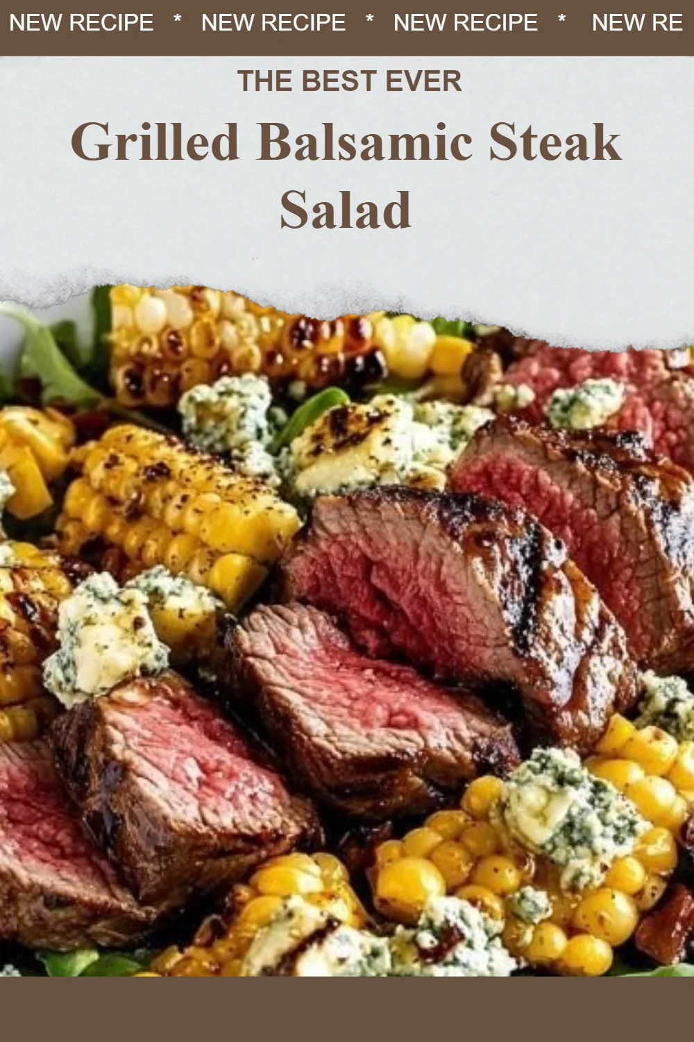 Grilled Balsamic Steak Salad