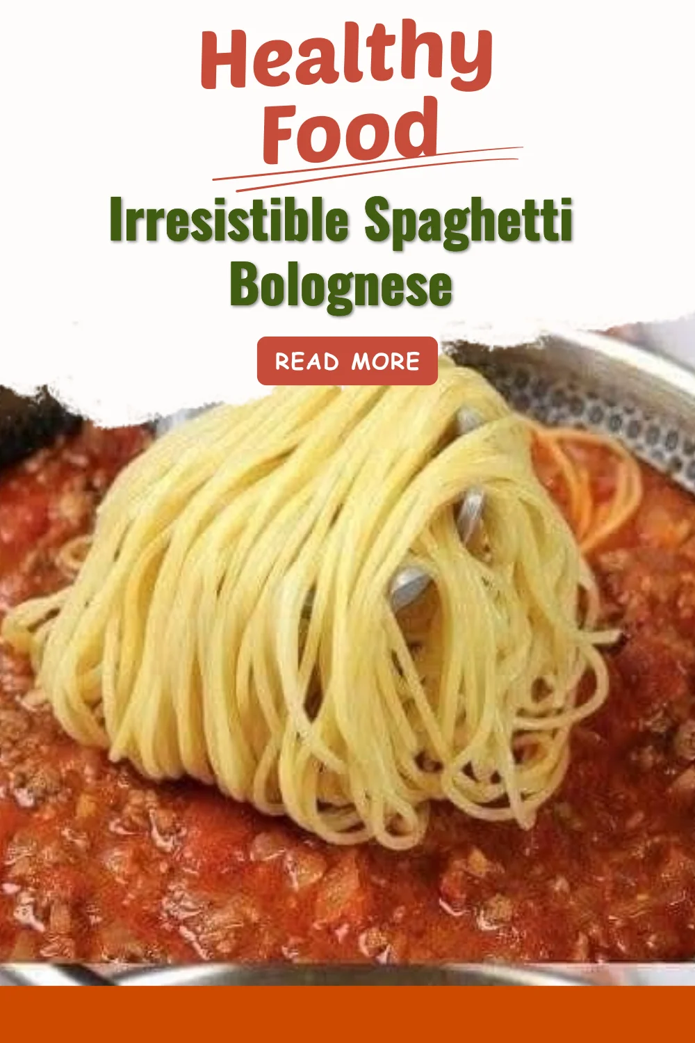 A delicious plate of irresistible spaghetti bolognese garnished with fresh herbs.