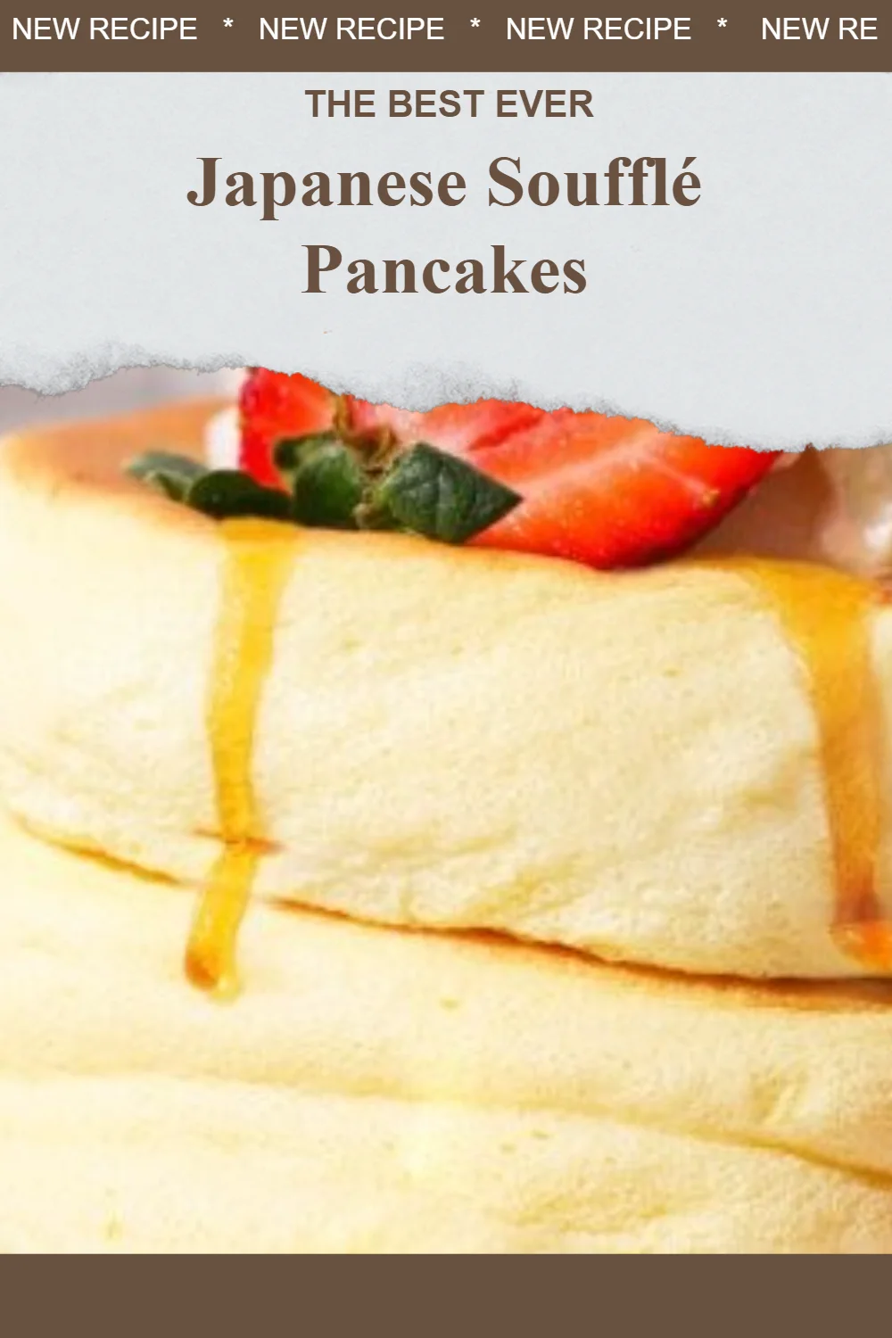 Japanese Soufflé Pancakes