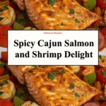 Lobster, Crab, and Salmon Alfredo
