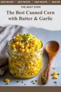 Best canned corn recipe with butter and garlic for a tasty side dish