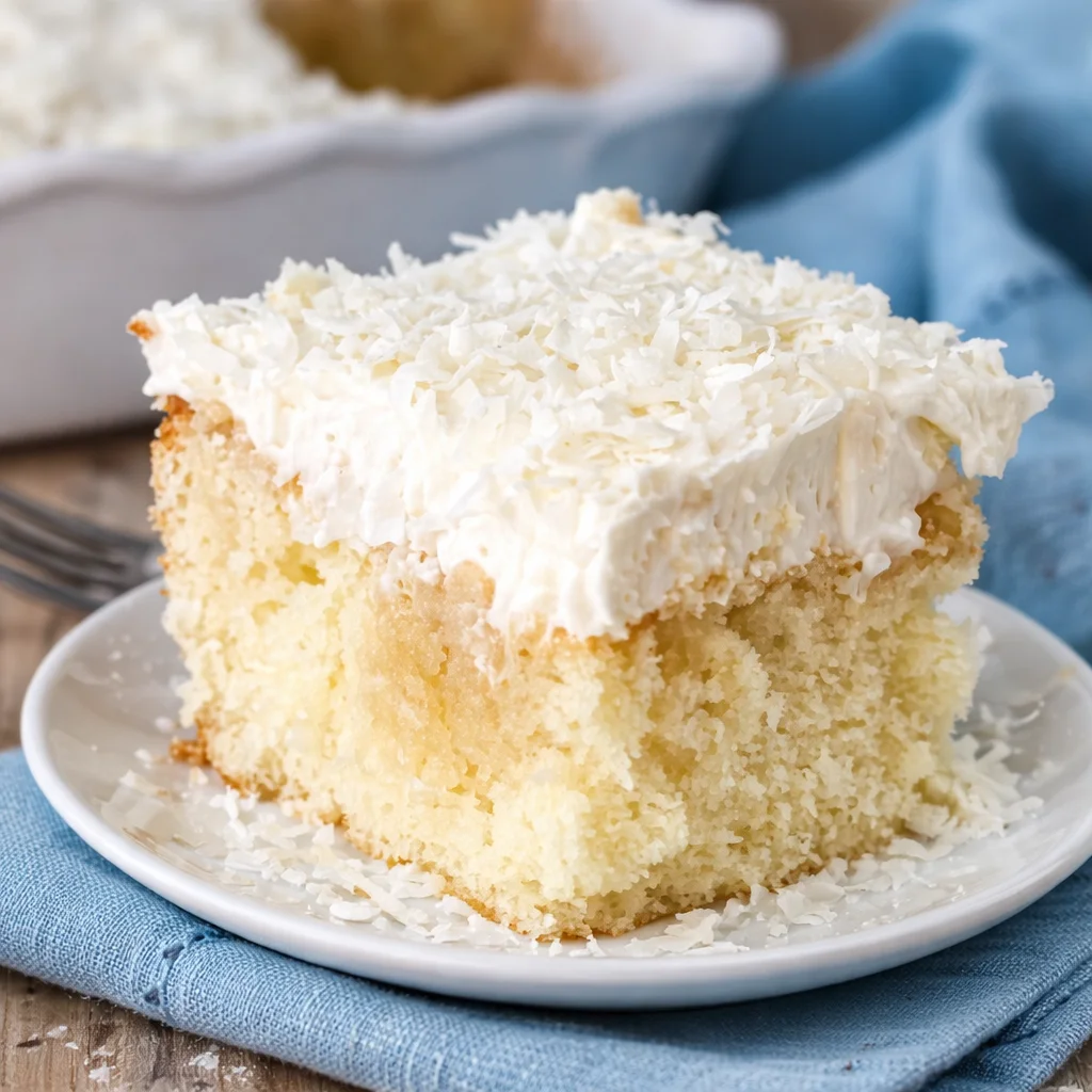 Whip Up a Dreamy Coconut Cloud Cake That’ll Wow Everyone!