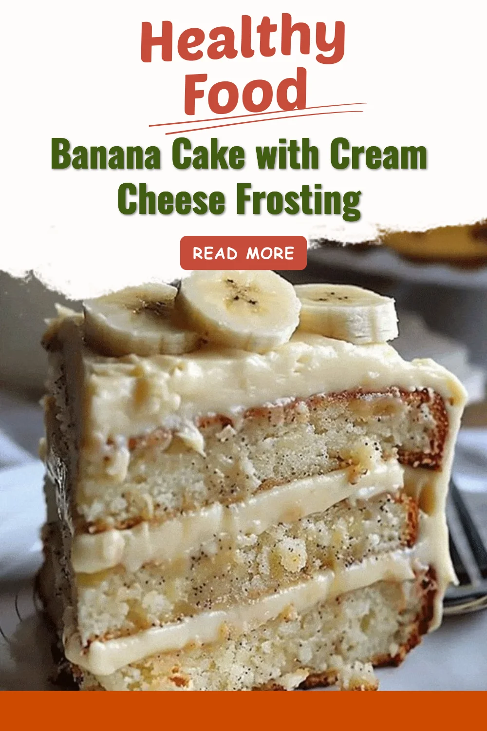 Banana Cake with Cream Cheese Frosting