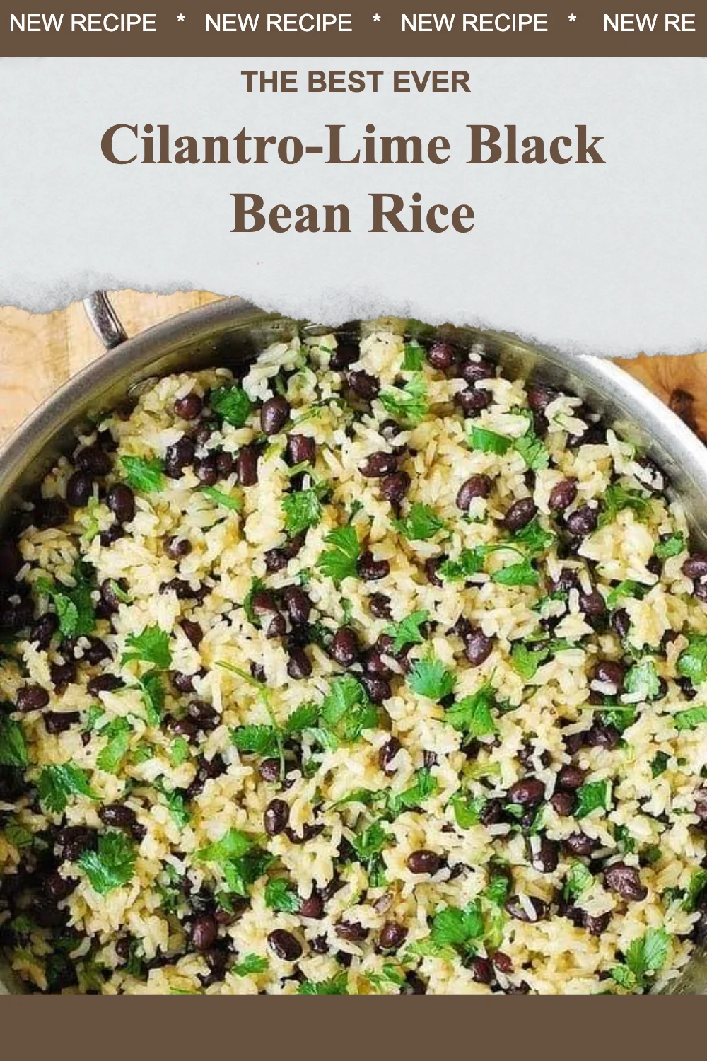 Cilantro-Lime Black Bean Rice