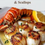 Grilled Lobster Tails with Creamy Herb Butter