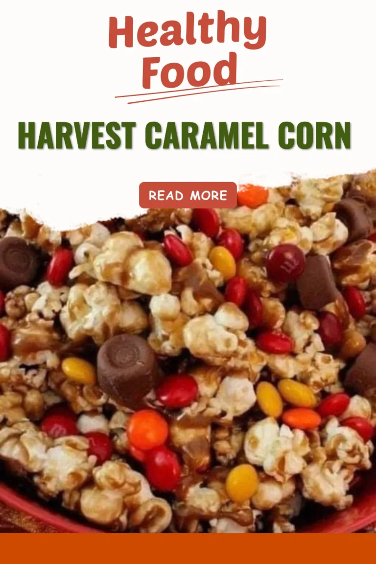 Harvest Caramel Corn in a rustic bowl, showcasing its crunchy texture and rich flavor.