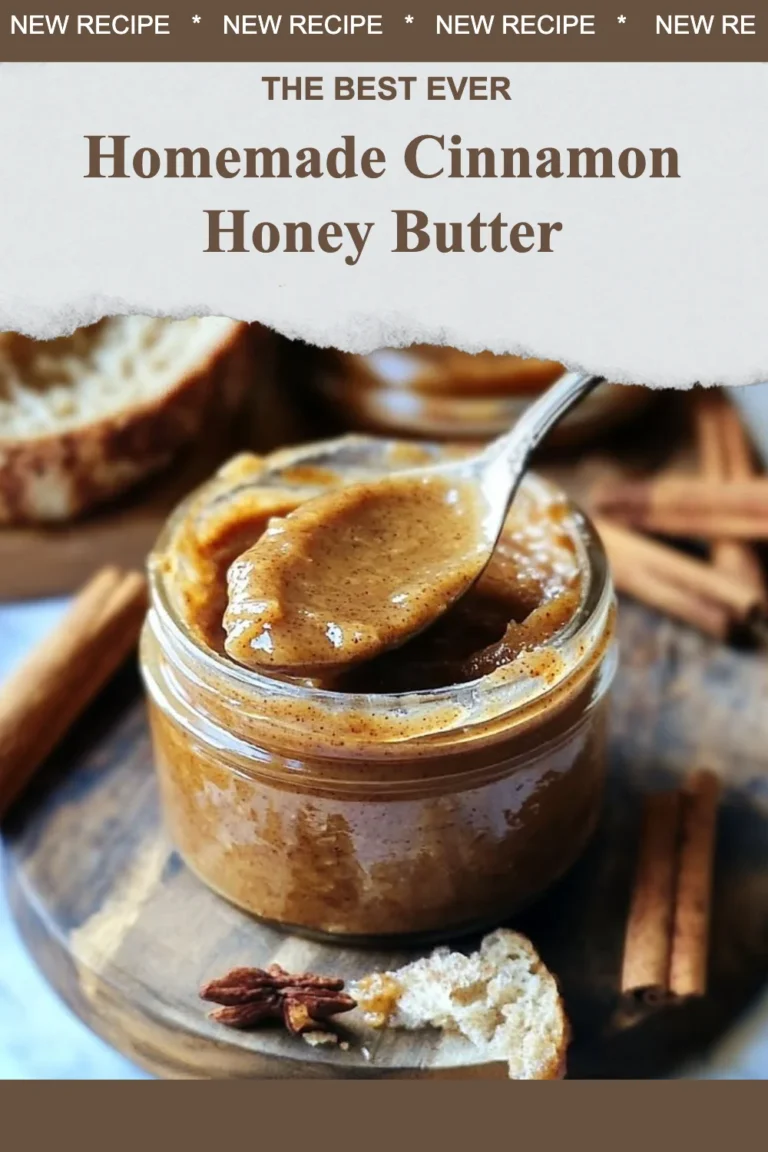 Delicious homemade cinnamon honey butter spread on warm toast