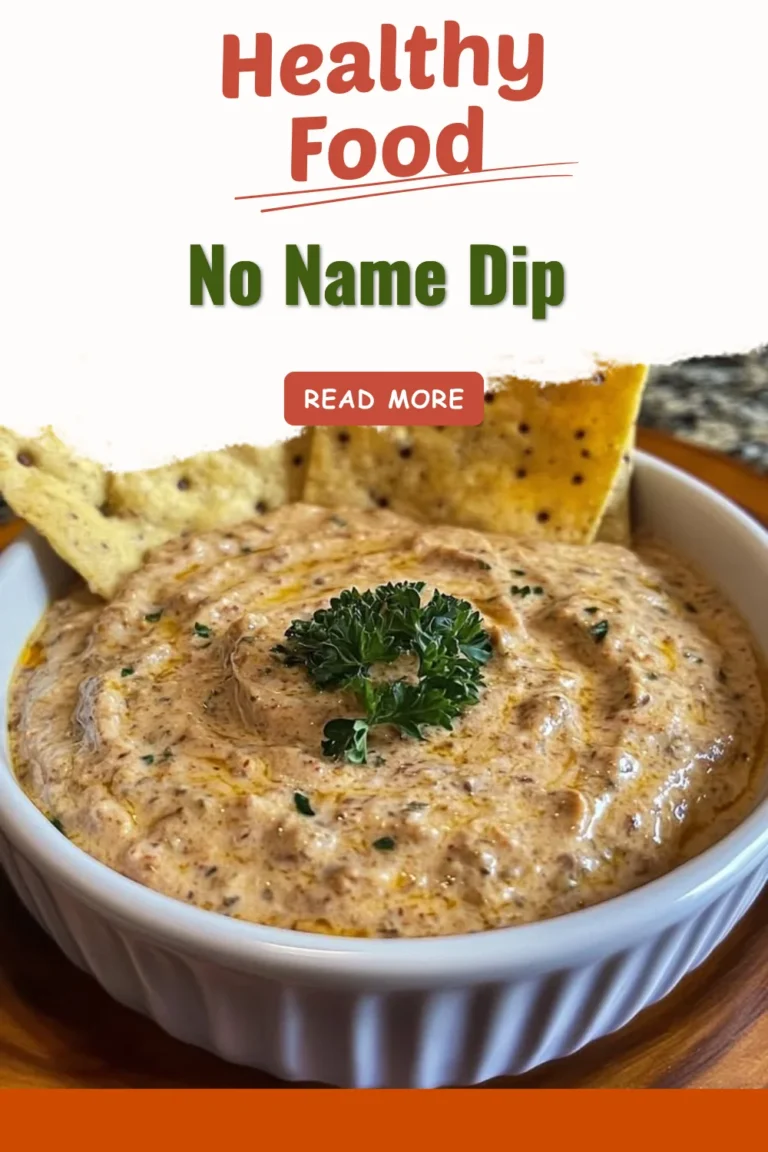 A bowl of No Name Dip surrounded by fresh vegetables and chips.