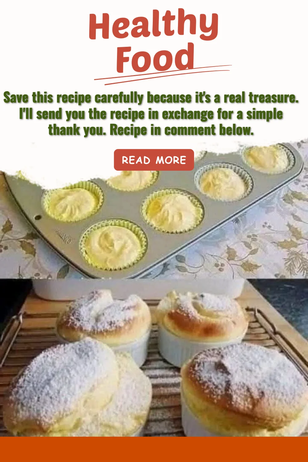 Save this recipe carefully because it’s a real treasure. I’ll send you the recipe in exchange for a simple thank you. Recipe in comment below.
