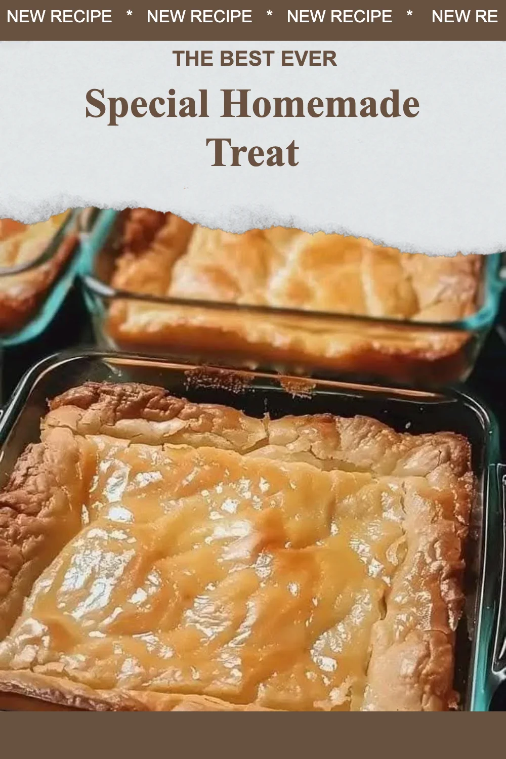 Delicious special homemade treat ready to enjoy with friends and family