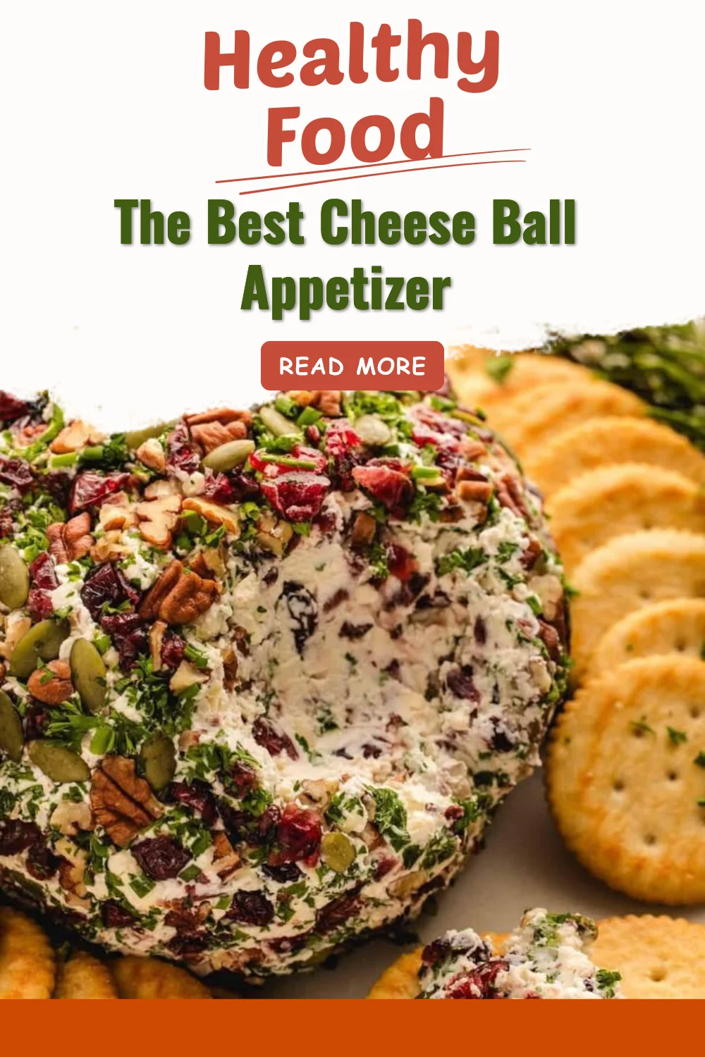 Delicious cheese ball appetizer on a platter, perfect for parties and gatherings.