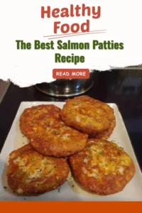 Deliciously crispy homemade salmon patties served on a plate.
