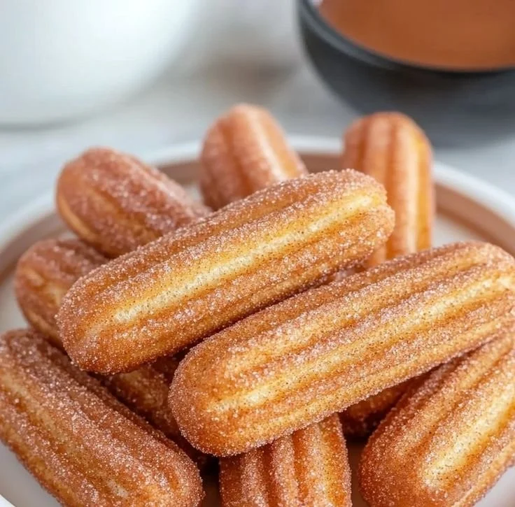 Healthy Baked Churro Bites