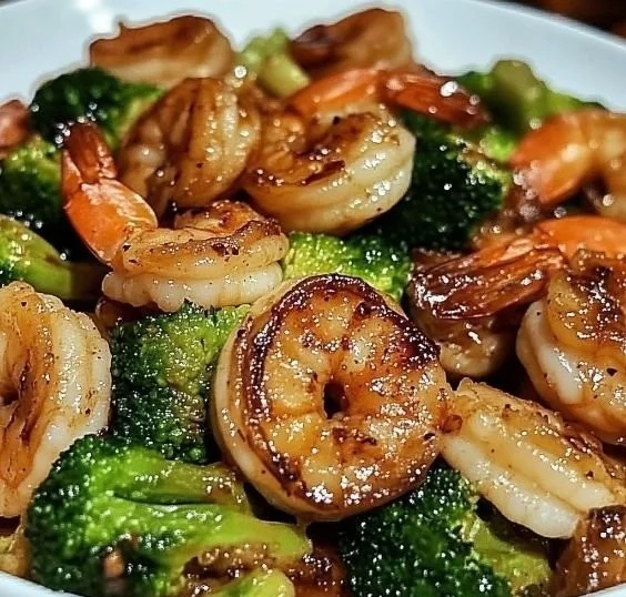 High-Protein Honey Garlic Shrimp