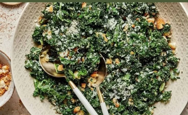 Lemon Parmesan Kale Salad