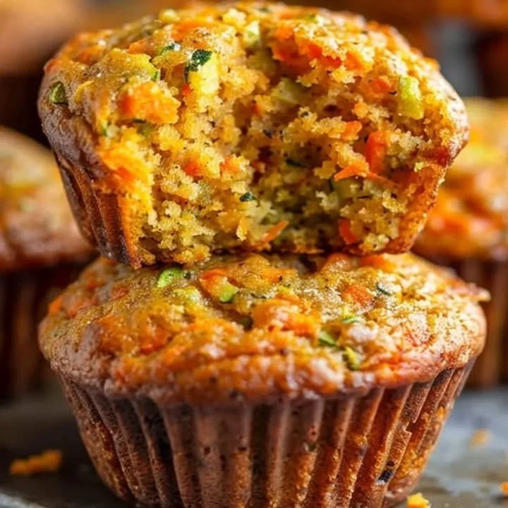 Carrot and Courgette Muffins
