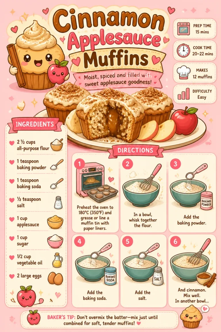 Freshly baked Cinnamon Applesauce Muffins on a plate
