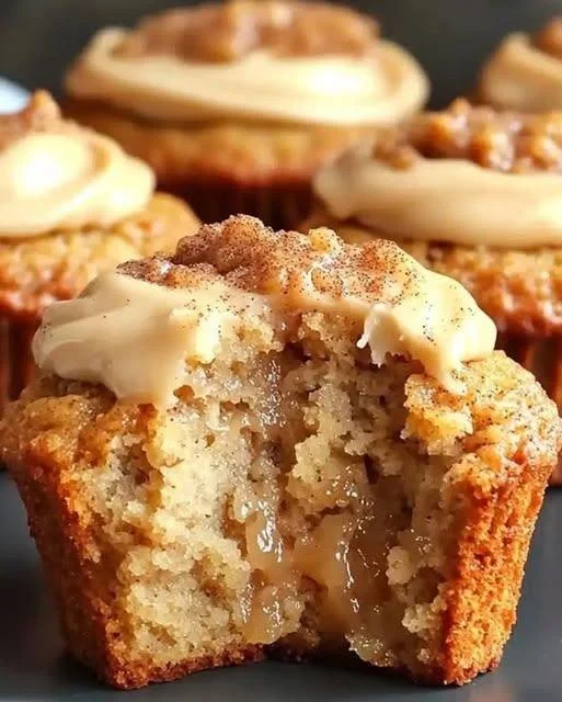 Cinnamon Applesauce Muffins