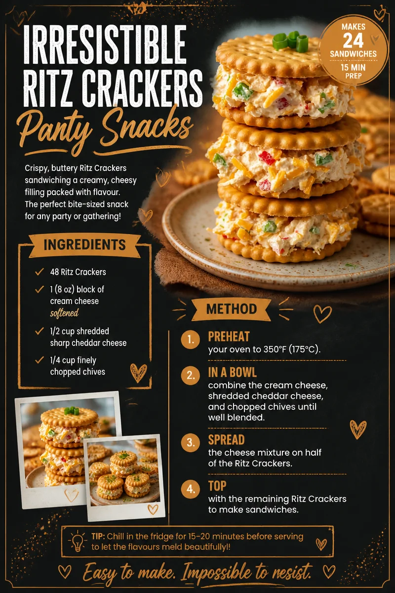 A platter of delicious Ritz Crackers party snacks served with dips.