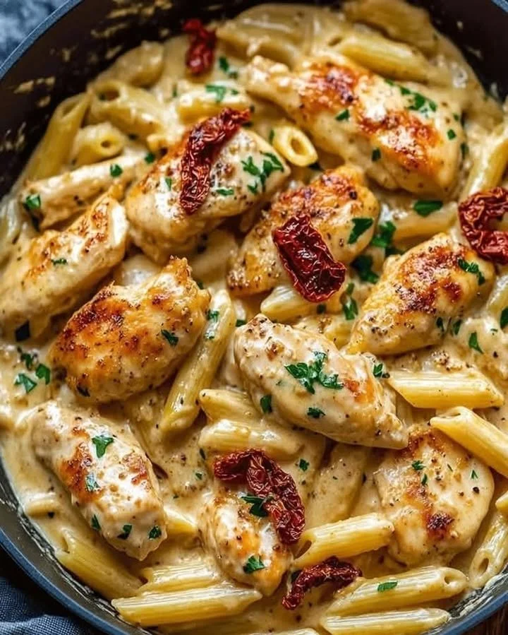 Marry Me Chicken Pasta Recipe – Creamy Garlic Parmesan