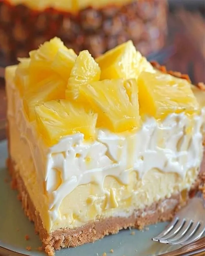Pineapple Heaven Cheesecake