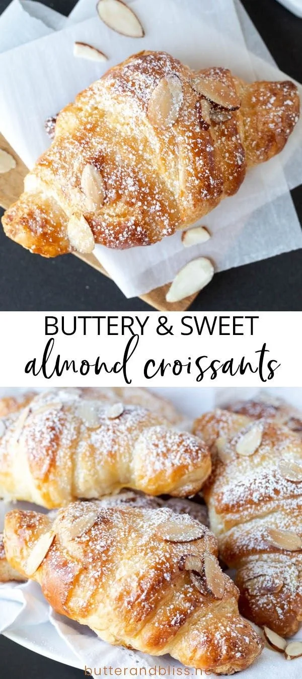 Bakery-Style Almond Croissants