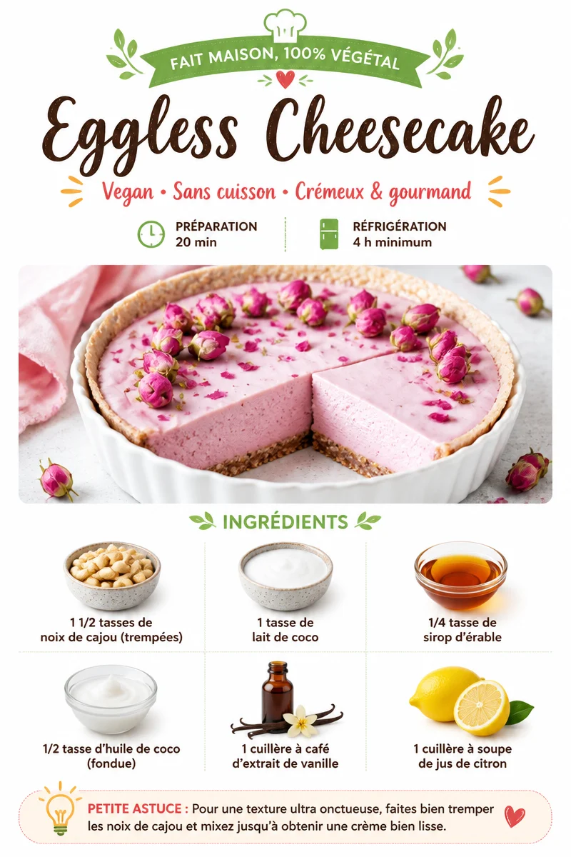 Eggless Cheesecake