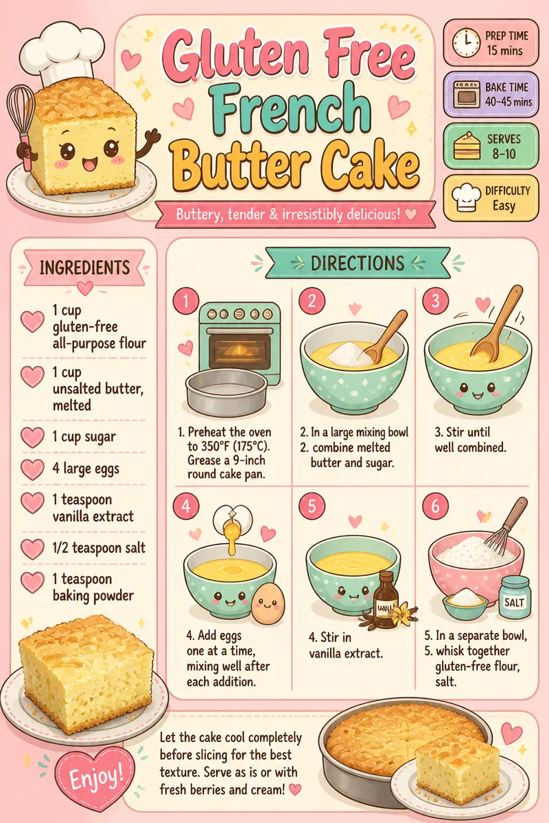 Gluten-Free French Butter Cake
