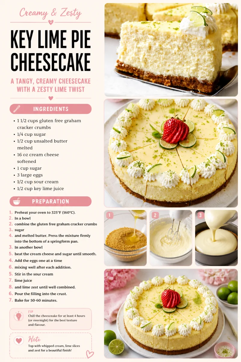 Key Lime Pie Cheesecake