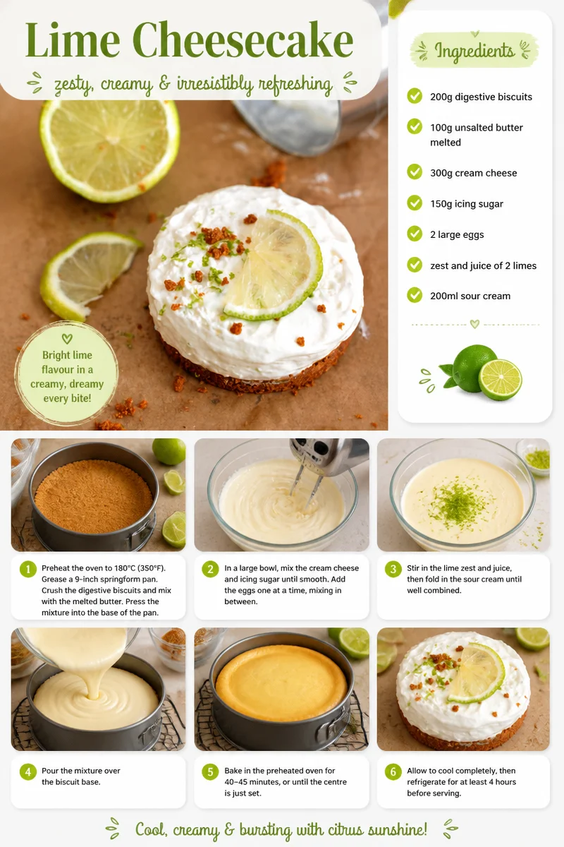 Lime Cheesecake