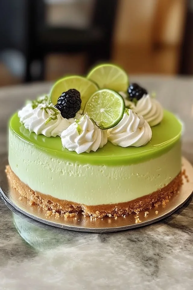 Lime Mousse Cheesecake Magic