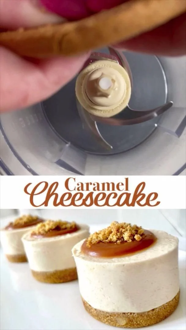 Mini Caramel Cheesecake