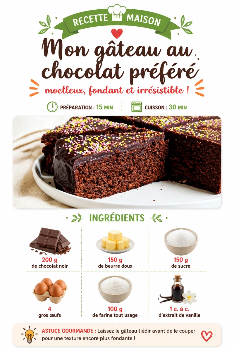 My favourite chocolate cake