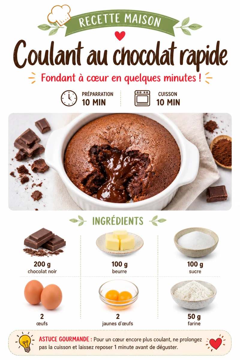 Quick Chocolate Fondant
