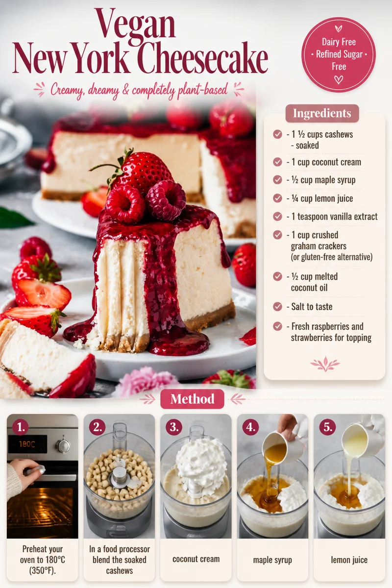 Vegan New York Cheesecake