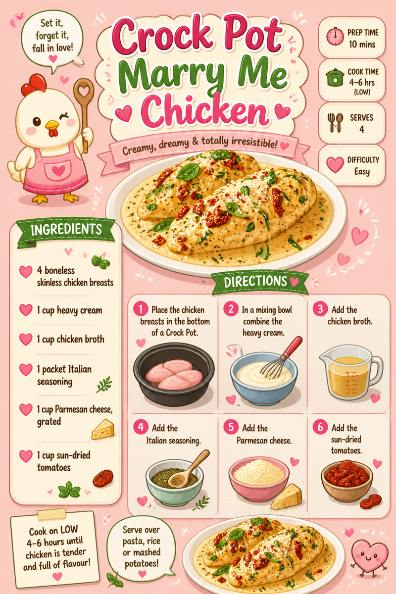 Slow Cooker Marry Me Chicken