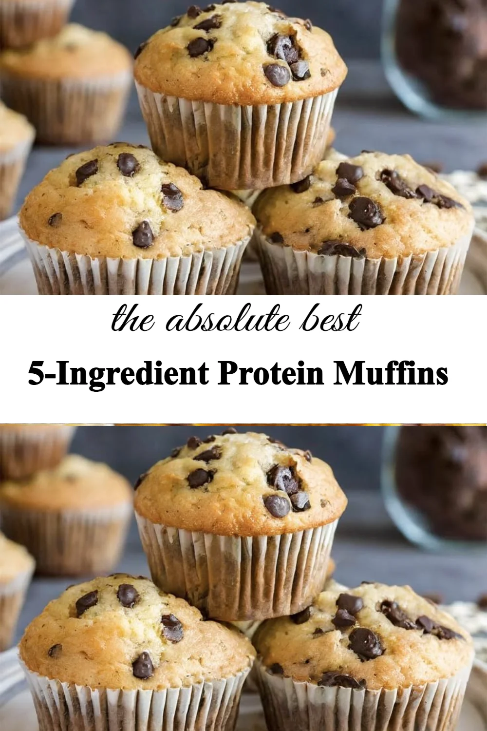 5-Ingredient Protein Muffins