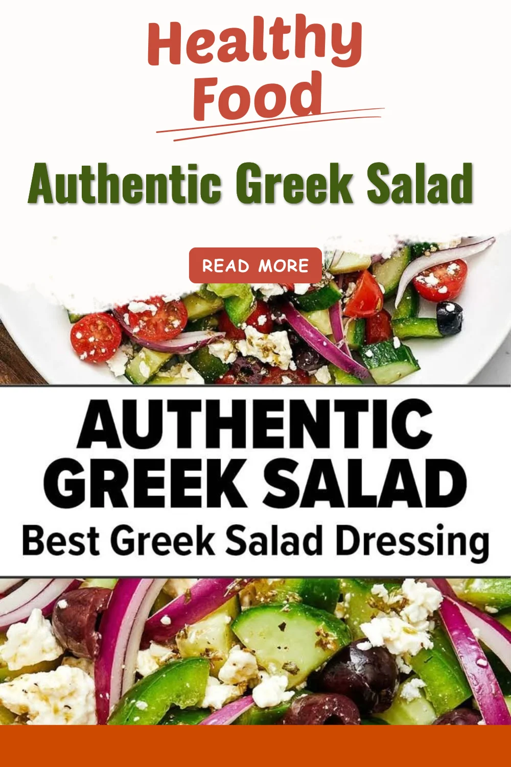 Authentic Greek salad with tomatoes, cucumbers, olives, and feta cheese